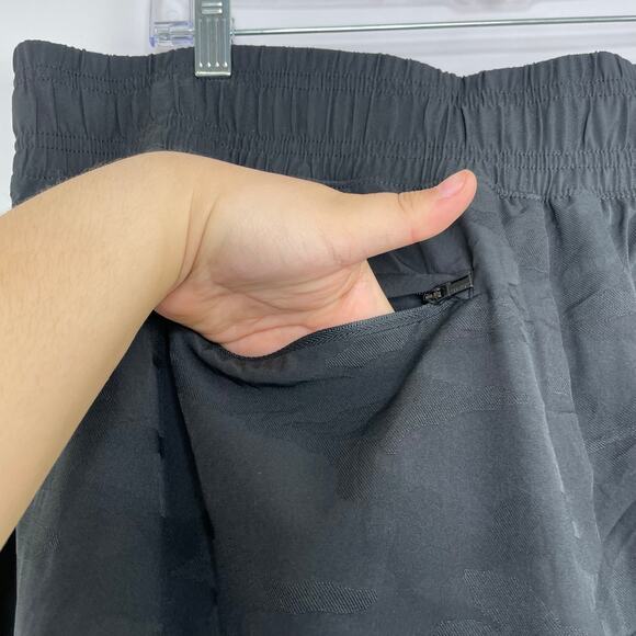 Athleta black camo jogger lightweight pants women's size 18 - Picture 4 of 14